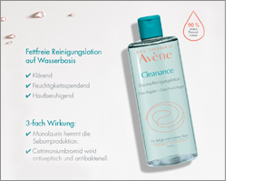 AVENE Loção de Limpeza Micelar Cleanance, 400 ml