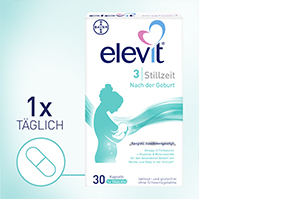 ELEVIT 3 Cápsulas moles para lactação, 30 unidades