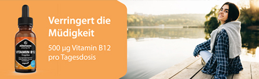 VITAMIN B12 100 µg gotas veganas de dose elevada, 50 ml