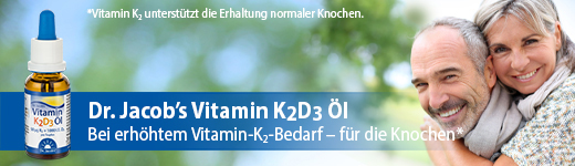 VITAMIN Óleo K2D3 Dr Jacob's, 20 ml
