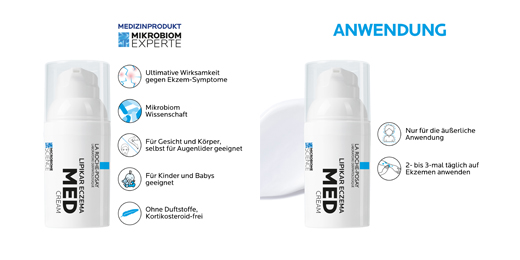 ROCHE-POSAY Lipikar Eczema MED Creme, 30 ml