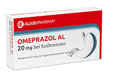 OMEPRAZOL AL 20 mg b.Sodbr.comprimidos para sumo gástrico, 14 unid