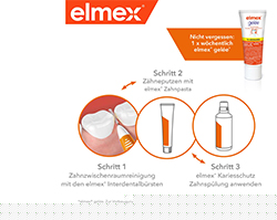 ELMEX Escovas interdentais ISO tamanho 2 0,5 mm vermelho, 8 pcs