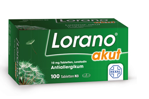 LORANO comprimidos agudos, 50 unidades