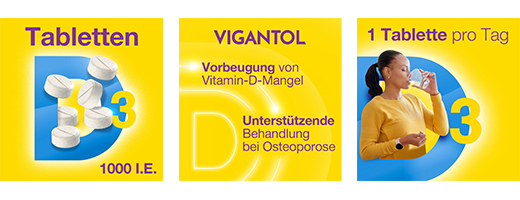 VIGANTOL 1,000 I.U. Vitamin D3 Tablets, 200 Capsules