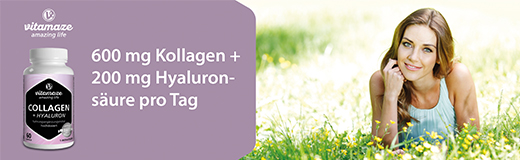 COLLAGEN 300 mg+Hyaluron 100 mg cápsulas de dose elevada, 60 unid