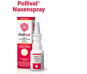 POLLIVAL Solução para pulverização nasal 1 mg/ml, 10 ml