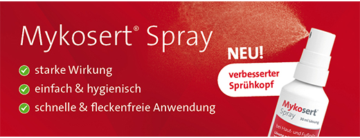 MYKOSERT Spray para pele e pé de atleta, 30 ml
