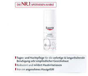 EUCERIN SEH UltraSensitive para pele normal a mista, 50 ml
