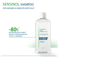 DUCRAY SENSINOL Champô com proteção fisiológica da pele, 400 ml