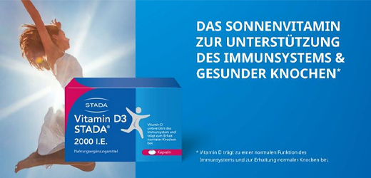 VITAMIN D3 STADA Cápsulas de 2000 U.I., 60 unid