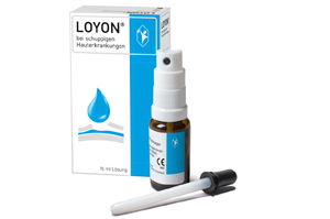 LOYON para doenças de pele escamosa Solução, 50 ml
