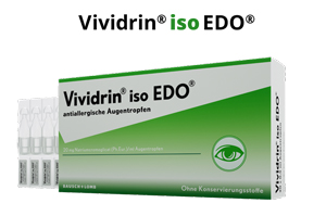 VIVIDRIN iso EDO colírio antialérgico, 30X0,5 ml