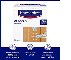 HANSAPLAST Gesso clássico 8 cmx5 m, 1 pc