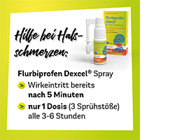 FLURBIPROFEN Dexcel 8,75 mg/Dos.spray cavidade oral, 15 ml