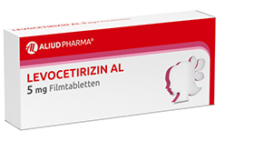 LEVOCETIRIZIN AL Comprimidos revestidos por película de 5 mg, 100 unidades