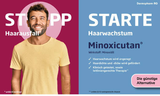 MINOXICUTAN Homens 50 mg/ml spray, 60 ml