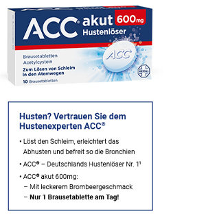 ACC Acute 600 comprimidos efervescentes, 10 unidades