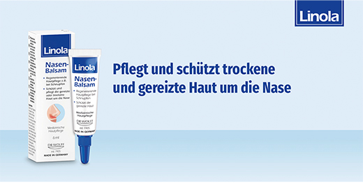 LINOLA Bálsamo para o nariz, 6 ml
