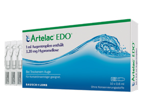 ARTELAC EDO Colírio, 10X0,6 ml