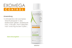 A-DERMA EXOMEGA CONTROL Banho calmante, 250 ml