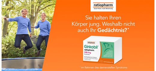 GINKOBIL-ratiopharm 240 mg comprimidos revestidos por película, 30 unid