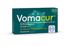 VOMACUR 40 supositórios, 10 unid
