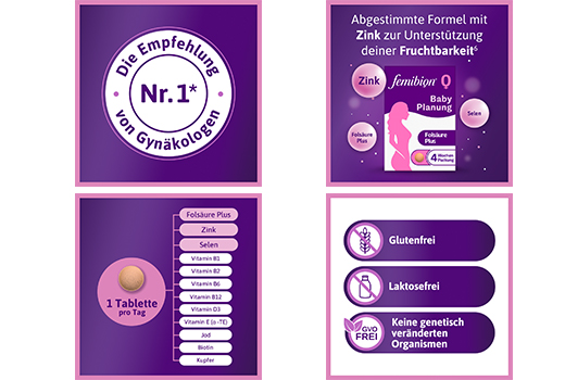 FEMIBION 0 Comprimidos de planeamento para bebés, 28 unidades