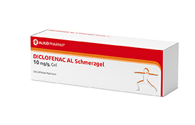 DICLOFENAC AL Gel analgésico 10 mg/g, 100 g