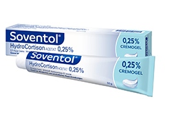 SOVENTOL Acetato de hidrocortisona 0,25% creme, 50 g