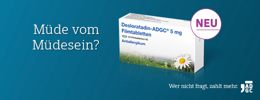 DESLORATADIN ADGC Comprimidos revestidos por película de 5 mg, 20 unidades