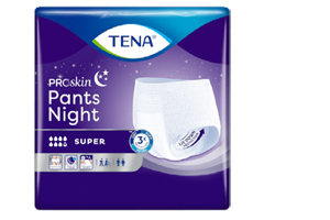 TENA PANTS Calças descartáveis nocturnas super M, 10 unidades