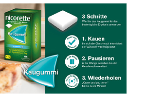 NICORETTE Pastilha elástica 4 mg hortelã branca, 30 unid