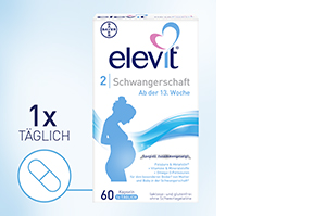 ELEVIT 2 cápsulas moles para gravidez, 60 cápsulas