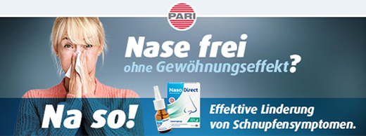 NASODIRECT Spray nasal com captomucil, 20 ml