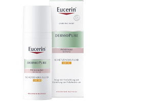 EUCERIN Fluido protetor DermoPure LSF 30, 50 ml