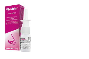 VIVIDRIN Azelastina 1 mg/ml, solução para pulverização nasal, 10 ml