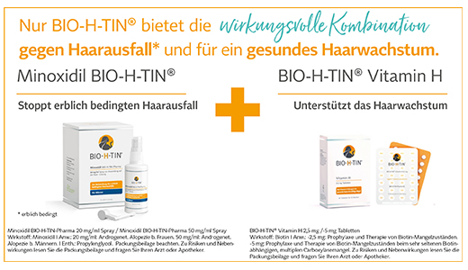 MINOXIDIL BIO-H-TIN Pharma 50 mg/ml Spray Lsg., 3X60 ml