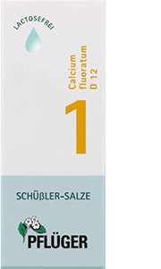 BIOCHEMIE Pflüger 1 Calcium fluoratum D 12 gotas, 100 ml