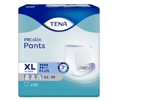TENA PANTS Calças descartáveis super L, 12 unidades
