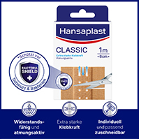 HANSAPLAST Gesso clássico 6 cmx1 m, 1 pc