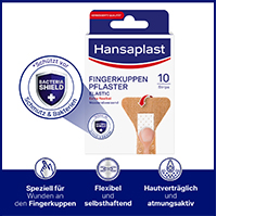HANSAPLAST Pensos elásticos para as pontas dos dedos, 10 unidades