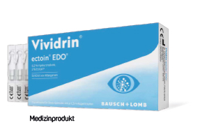 VIVIDRIN ectoin EDO colírio, 10X0,5 ml
