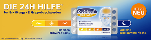 OLYGRIPPAL Dia & Noite 500 mg/60 mg comprimidos, 16 unid