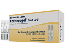 CORNEREGEL Líquido EDO Colírio, 30X0,6 ml