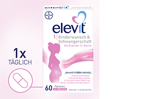 ELEVIT 1 Fertilidade & Comprimidos de gravidez, 1X60 pcs