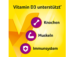 VIGANTOLVIT 2000 U.I. Vitamin D3 comprimidos efervescentes, 60 unidades