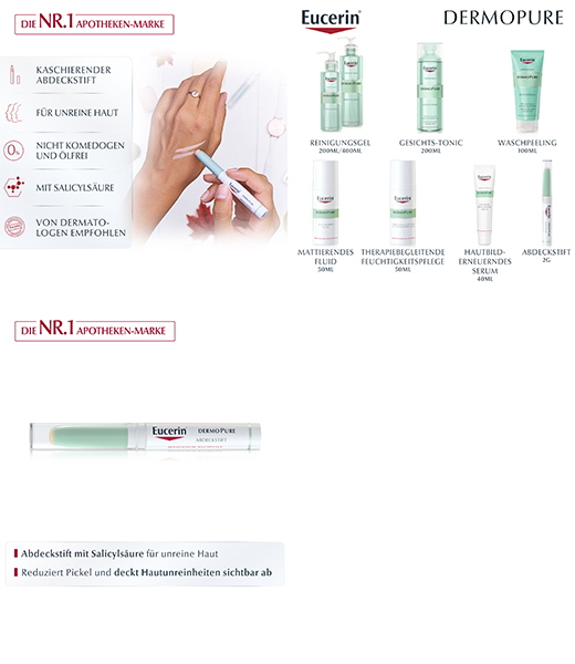 EUCERIN DermoPure corretor em stick, 2.0 g