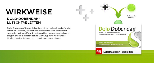 DOLO-DOBENDAN 1,4 mg/10 mg pastilhas, 48 unid