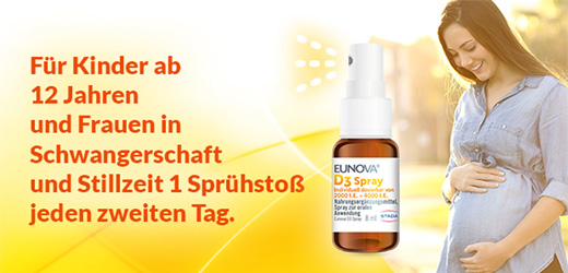 EUNOVA Vitamina D3 em spray, 8 ml